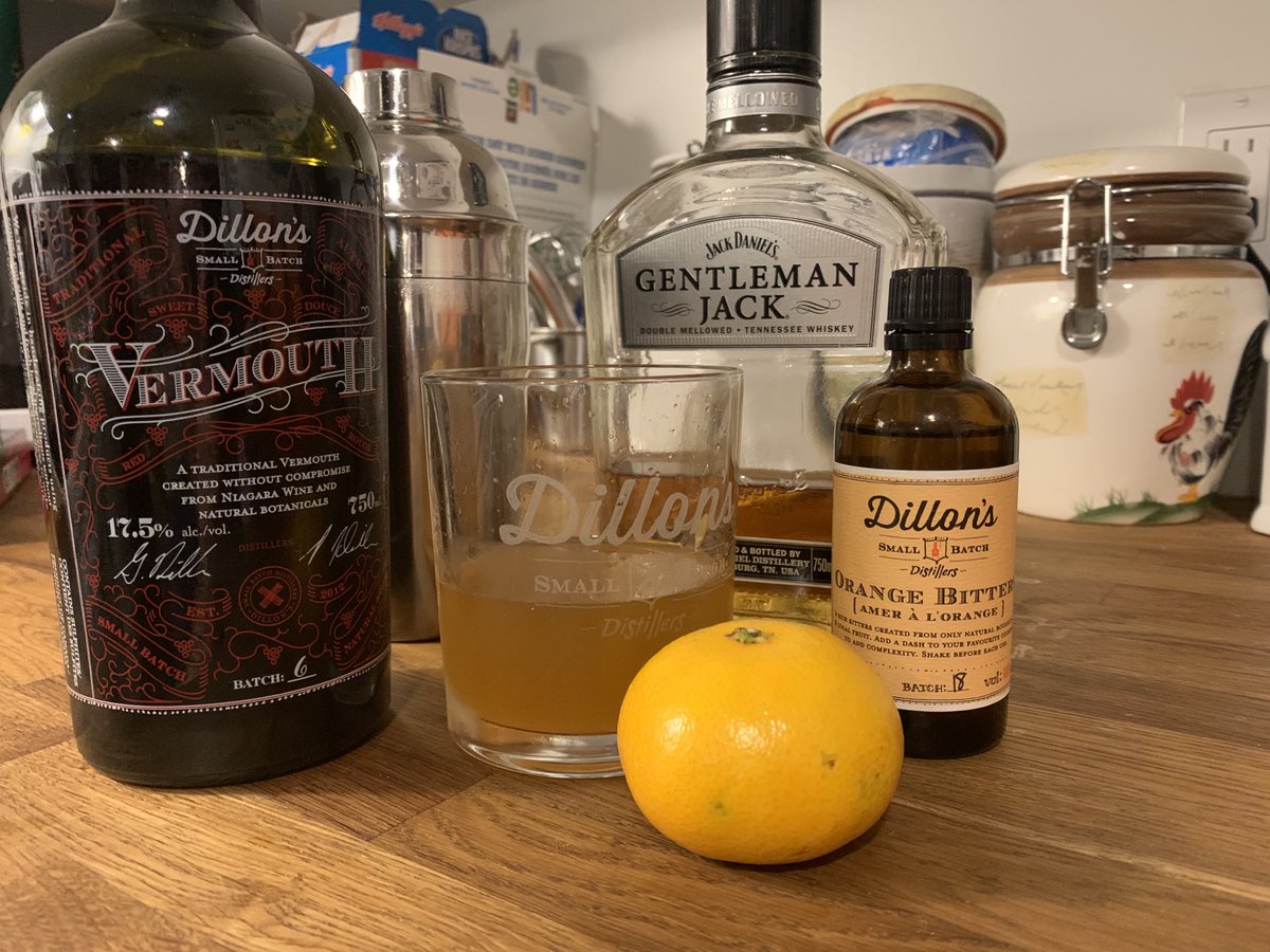 ⁦<a href="/dillonsdistills/">Dillon's Small Batch Distillers</a>⁩ ⁦<a href="/JackDaniels_US/">Jack Daniel's</a>⁩ presenting the Gentleman’s Grand Manhattan!