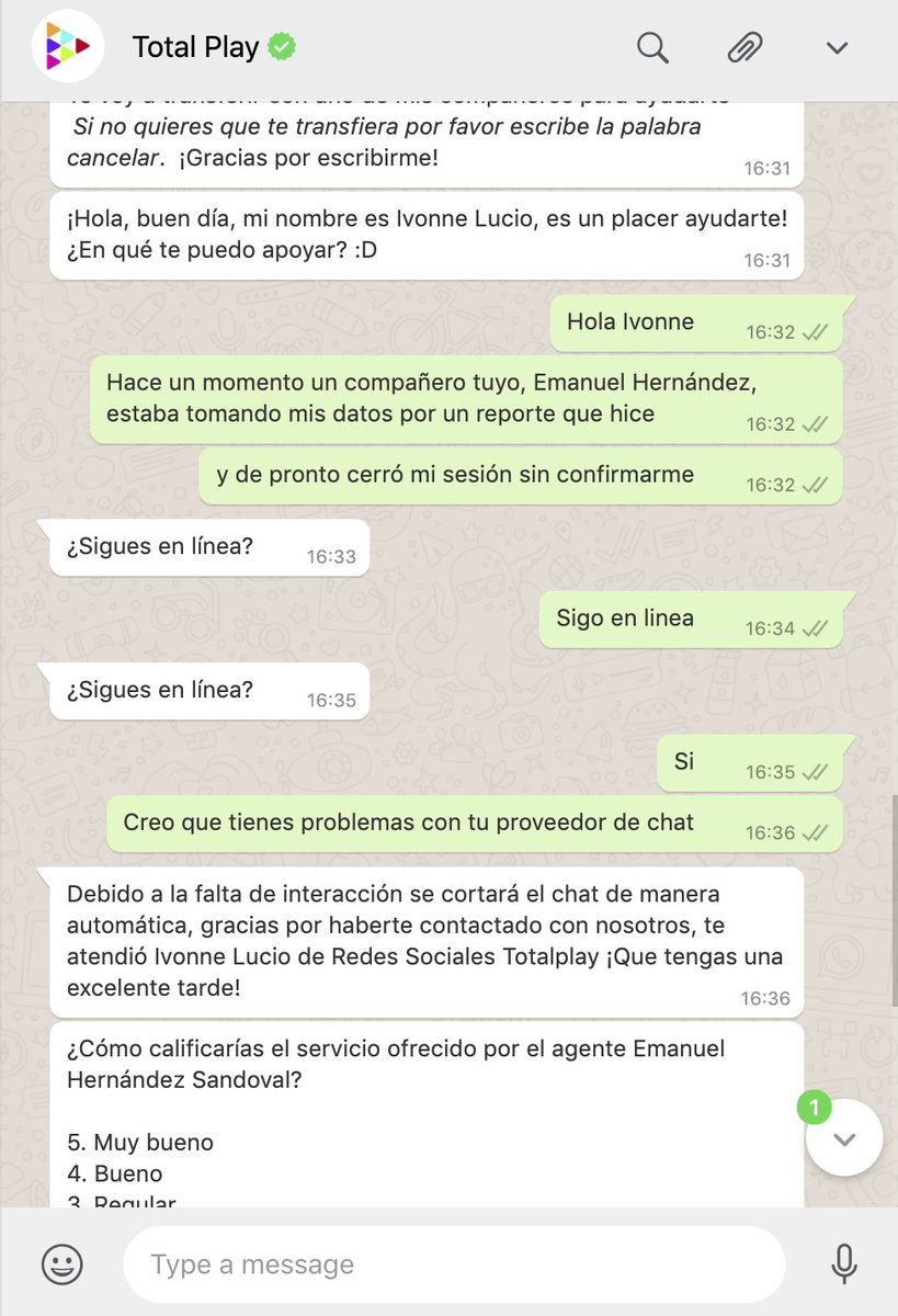 CesarCordobaCC's tweet photo. @totalplaymx Como si tengo 5 días sin internet y no me dan solución? Aparte su servicio de atención presenta serias fallas https://t.co/RZmceSynKI