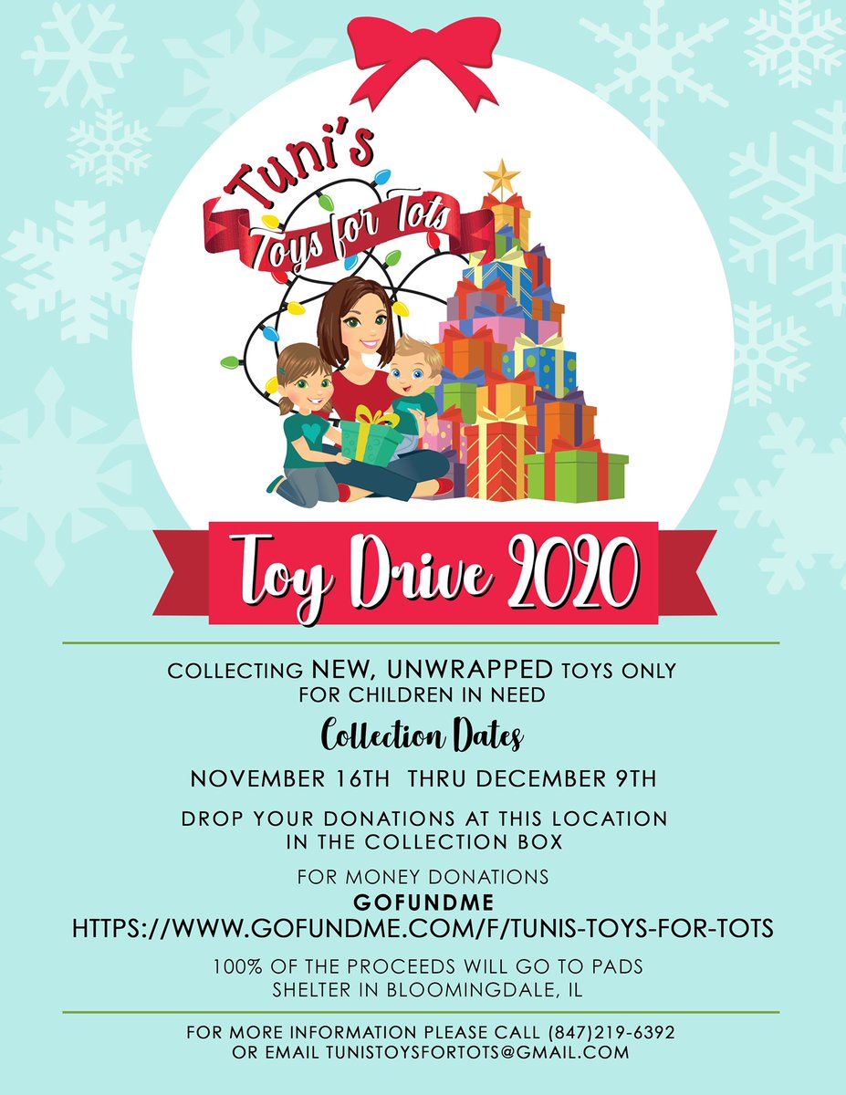 EKalamaris's tweet photo. I lost my aunt very tragically. She was always a very sweet, loving, and generous person. Everyday my family and I try to be more like Tuni. So we have set up Tuni’s Toys for Tots to give back and represent the kindness she always had in her heart. Thank you for any donations ❤️ https://t.co/um6VlmYcTA