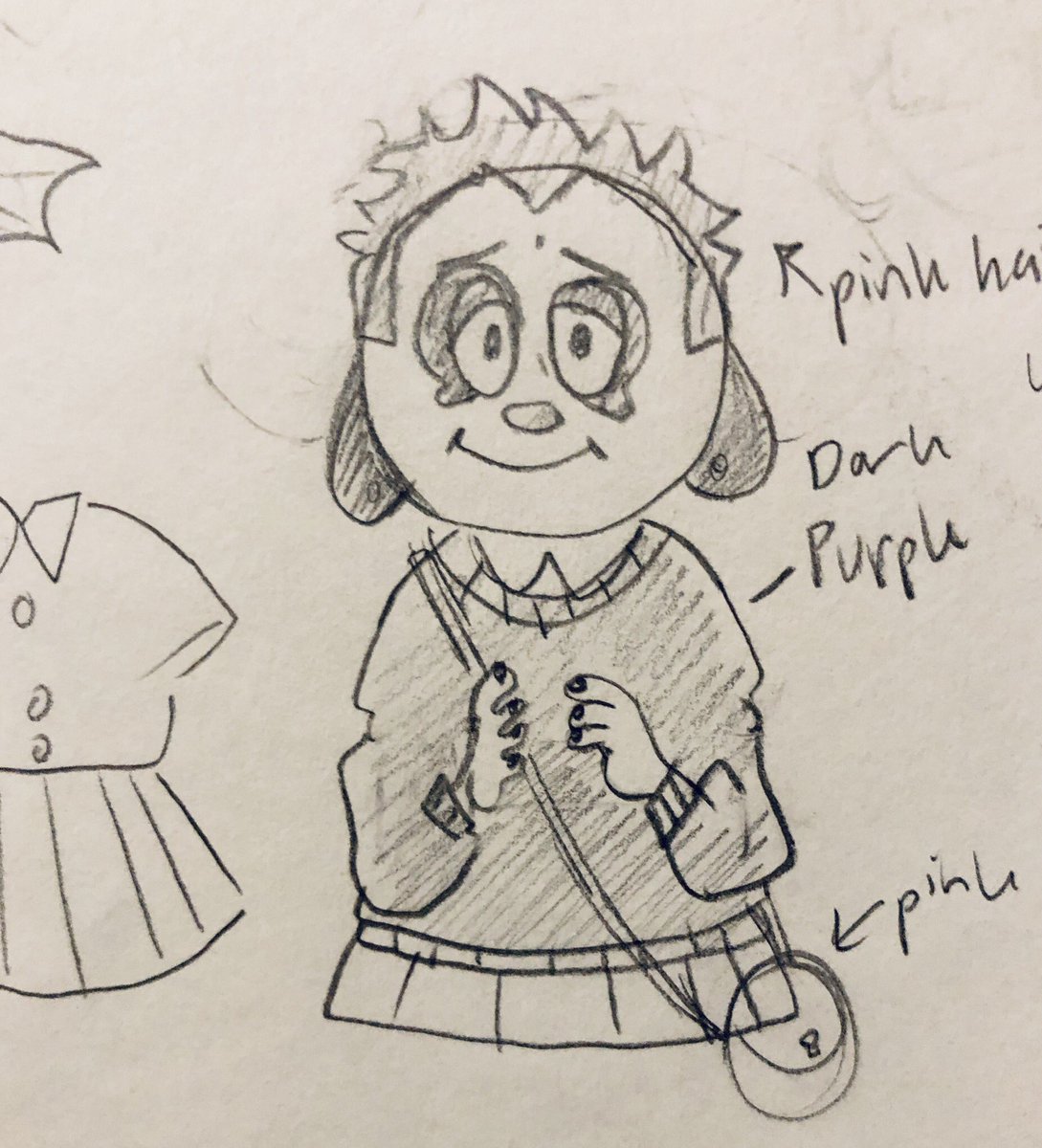 cloudycharm's tweet photo. wanted to post my design sketches for the puppets i just finished!! im really glad they turned out pretty close to how i imagined them ! https://t.co/1JDnzTeX4S