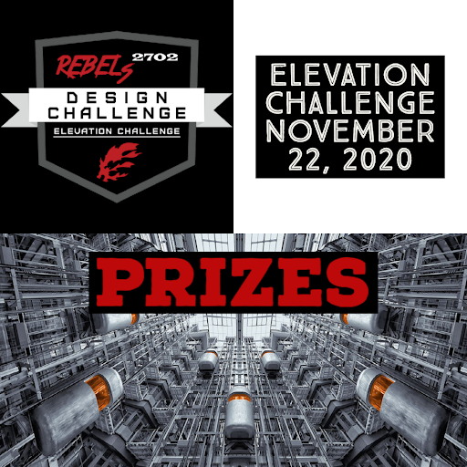 frc2702's tweet image. Our Elevation Livestream is in 3 days! If you want to test yourself with an exciting challenge and have a chance to win some awesome prizes, tune in on the 22nd at 2pm and 7pm on our YouTube channel.
#OMGRobots #spreadingGP #2702Rebels