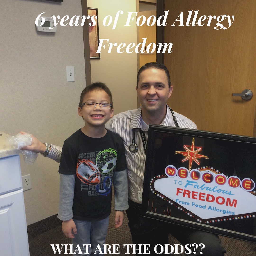 douglashjonesmd's tweet photo. If you’ve experienced some Food Allergy Freedom, comment on how long and what’s been the greatest impact?  My how time flies! #foodallergies #foodallergyawareness #foodallergymom #foodallergykids #foodallergyliving #foodallergytreatment #oit #oitworks #anaphylaxis #Realsilience https://t.co/396z1TKDsN