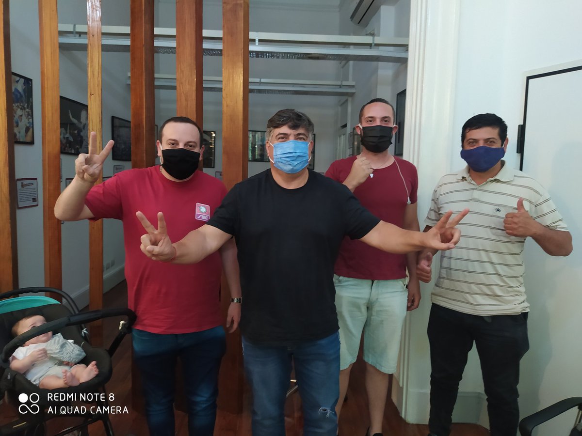 Gracias Ramón porque nunca te olvidaste de los Delegados. 
Seguimos más fuerte que nunca, con las mismas convicciones, pero con más experiencia.
En 2022 volveremos a ser una opción dentro de Comercio Capital para trabajar en beneficio de las y los Compañeros. 
#UnidosVolvemos✌️🇦🇷