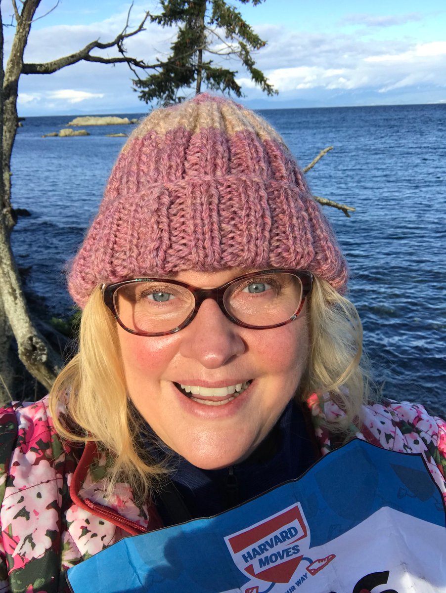 Greetings from Vancouver Island in beautiful British Columbia 🇨🇦! Thanks <a href="/Harvard/">Harvard University</a> for the inspired virtual 5K. Nailed 5.4K today, my way! Not bad for a paraskevidekatriaphobic! 
@harvardalumni
 #harvardmoves #AMP153