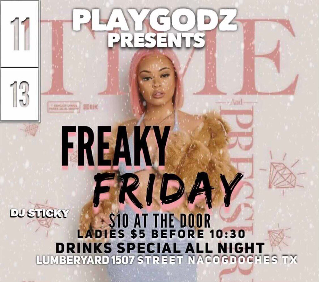 tizzlethagoat96's tweet photo. Two plays for you this weekend!!! #FreakyFriday and #RumbleNThaJungle2!! https://t.co/eCWtePzQl6