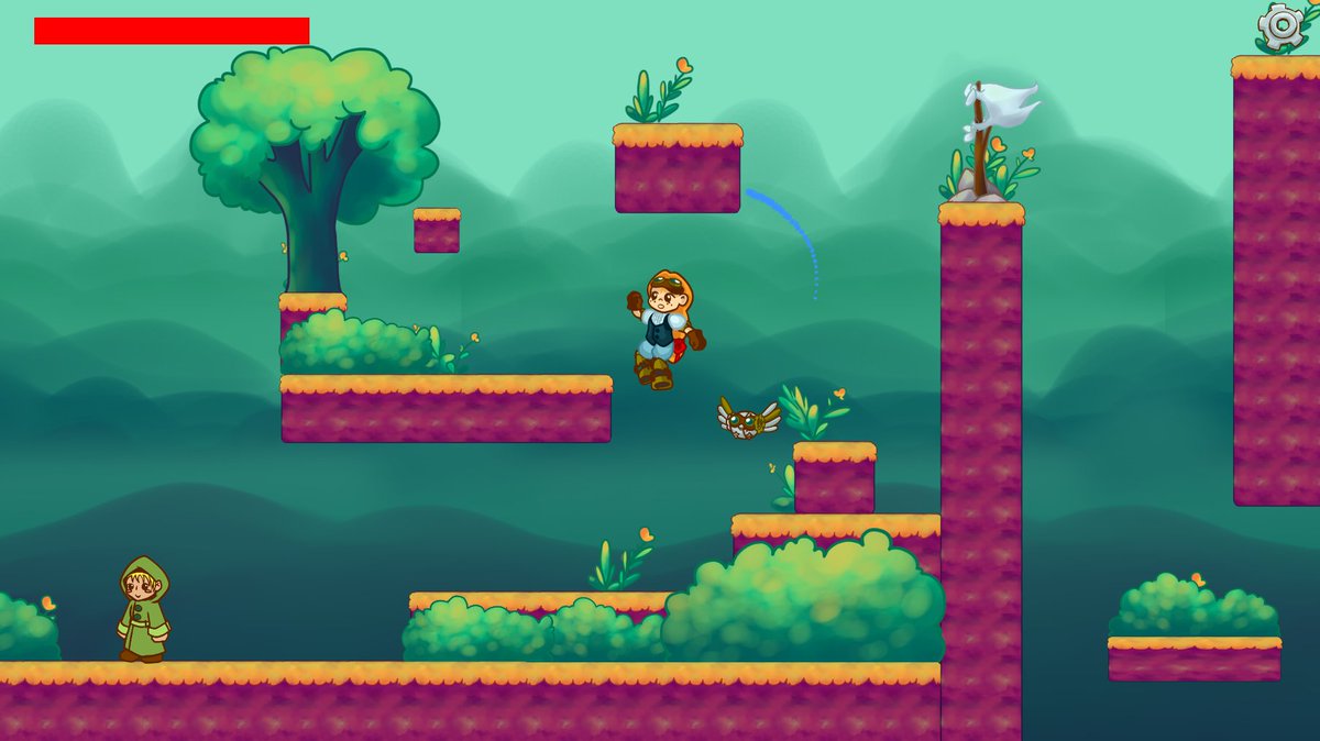 FruitSpreadable's tweet photo. Last week we fancied out Yina and Worbie to create a demo version which we sent to friends and family for feedback. It was very useful and we can't wait to improve! #screenshotsaturday #gamedev #indiedev #indiegame #yinaworbie #spreadablefruit #godotengine #godot https://t.co/fIClPkgHDw