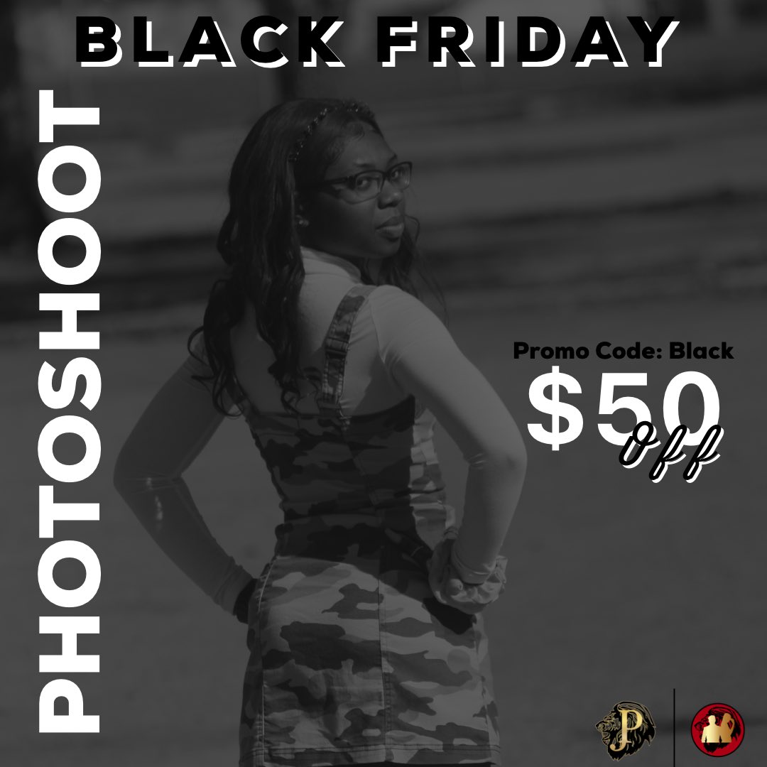 execjoecalli's tweet photo. First Black Friday Discount! 

DM me with the Code Black to get $50 off any PhotoShoot Package! 

Need to see some work ? 
Checkout my Site https://t.co/ioJE90D7zd and IG @joecalliprod https://t.co/ABv8aEmk4t