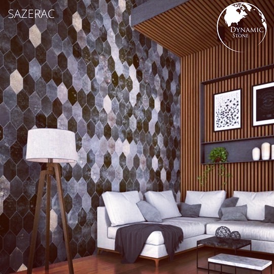 dynamic_stone's tweet photo. Happy #FridayFavorite! Our luxurious SAZERAC tile collection offers a uniquely elongated hex shape tile that will strike a BOLD statement on your next project.
.
.
.
.
.
#dynamicstone #luxurytile #elongatedhex #Walltile #Interiordesign #moderndesign #design #dallastx https://t.co/3jbIHw9w5w