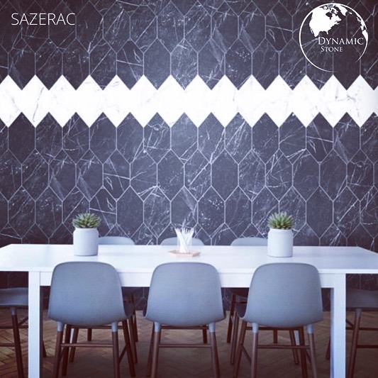 dynamic_stone's tweet photo. Happy #FridayFavorite! Our luxurious SAZERAC tile collection offers a uniquely elongated hex shape tile that will strike a BOLD statement on your next project.
.
.
.
.
.
#dynamicstone #luxurytile #elongatedhex #Walltile #Interiordesign #moderndesign #design #dallastx https://t.co/3jbIHw9w5w