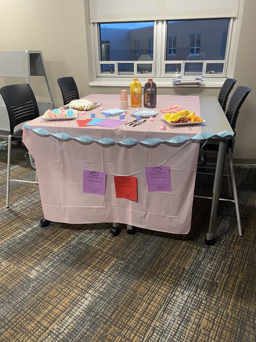 Shout out to the best co-workers for surprising me with a little celebration for Baby Fryman today! ❤️