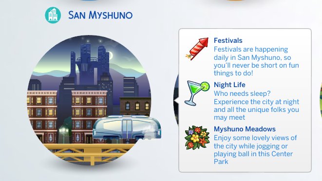 What each world offers for a Vacation!