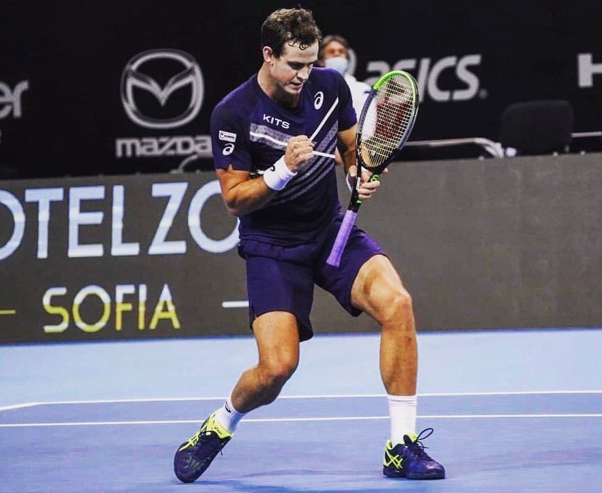VasekPospisil's tweet photo. Finals tomorrow in Sofia! 🎾👊🏼 https://t.co/sLtM6saHW0
