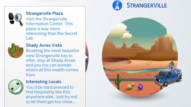 What each world offers for a Vacation!