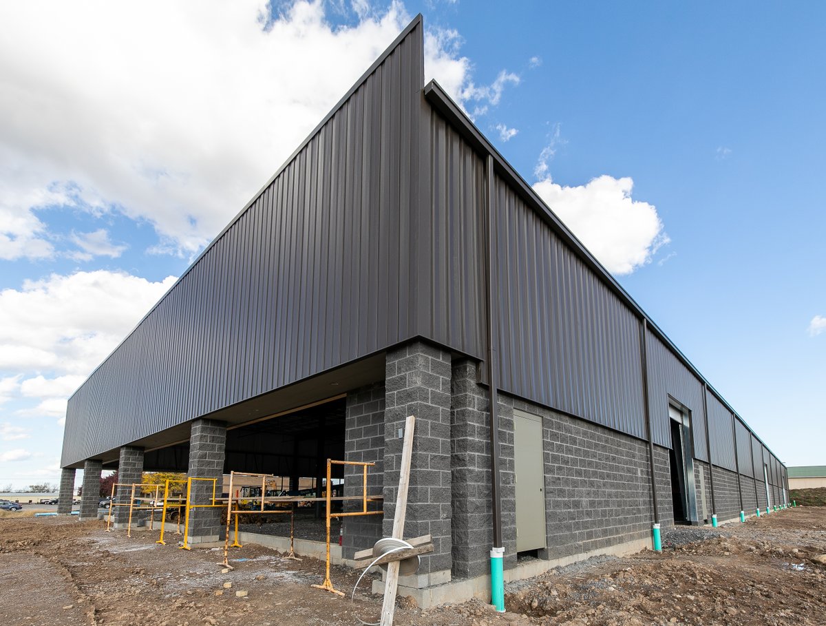 A returning customer is always the best compliment ever!
We have added a 12,000 sq ft addition to the back of Home Power Systems. 
Then take a few steps right next door where we are building a 30,000 square foot flex building for Swetman Properties.
#farmingtonNY #construction