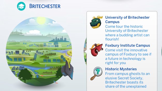 What each world offers for a Vacation!