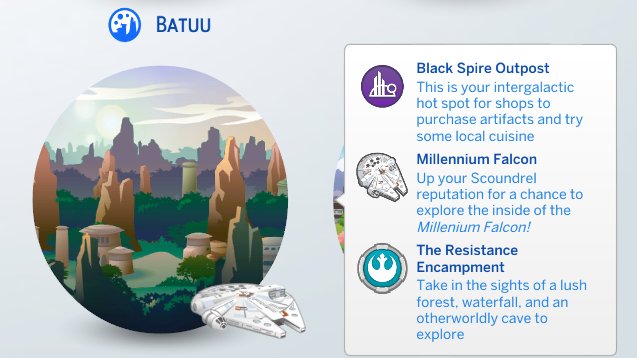 What each world offers for a Vacation!