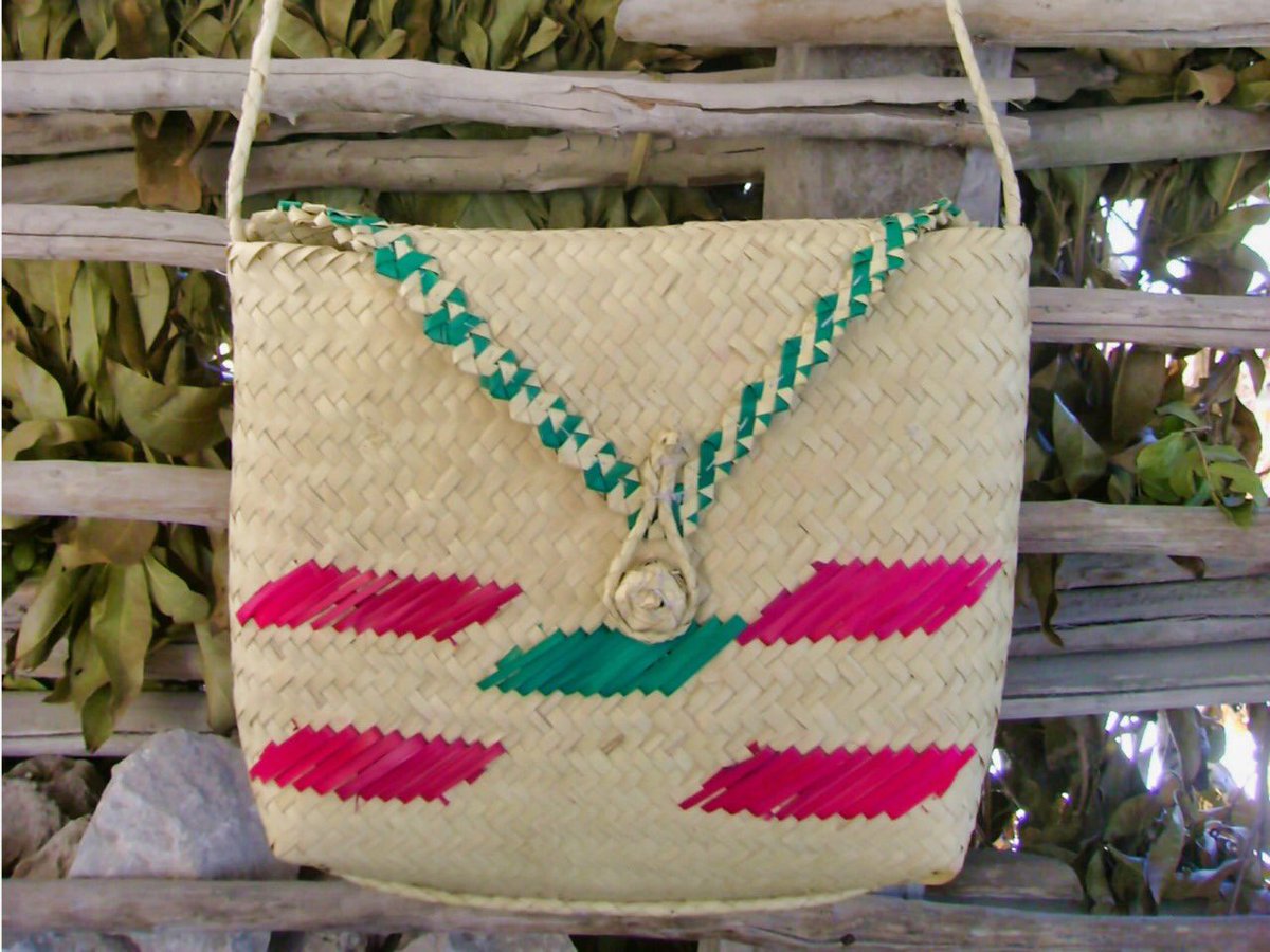 INPImx's tweet photo. #Conoce el trabajo artesanal de la cooperativa:
🌿"Artesanía Xi´oi en palma".🌿
Este grupo de mujeres #Pames de Santa María Acapulco, San Luis Potosí, diseñan diversos productos de hoja de palma, decorados con pigmentos naturales.
📷 Galería completa 👉https://t.co/0hJ01R1Nws https://t.co/3A2BBoyXnZ