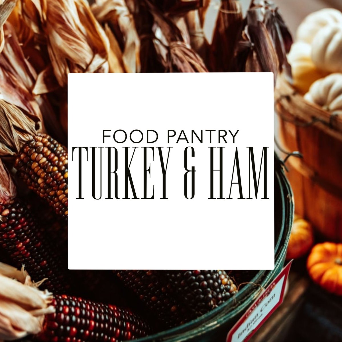 The Dayspring Food Pantry is collecting turkeys and hams for the holiday season, now through Dec 13. You can assist by visiting buff.ly/3hmnHON and sign up to provide a turkey, ham, or donate $20 for the purchase of one.