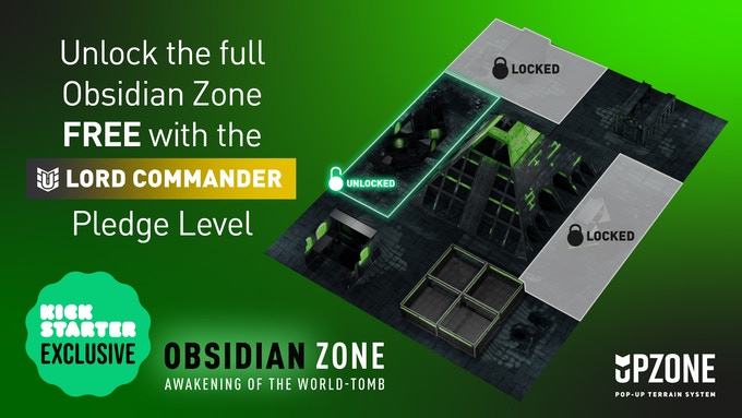 EverythingEpic_'s tweet photo. 20 days remaining. Can we unlock the entire #ObsidianZone? 🎲 @UpzoneWargaming #WargameTerrainSystem 🎲
LIVE ON KICKSTARTER NOW #ProjectWeLove @kickstarter 😍https://t.co/Gky7WJ0Tty
~
#RPG #TableTop #BGG #UpzoneWargaming #ModularDungeon #TerrainSystem #RoleplayGames #Warhammer https://t.co/Svb0APSuT2