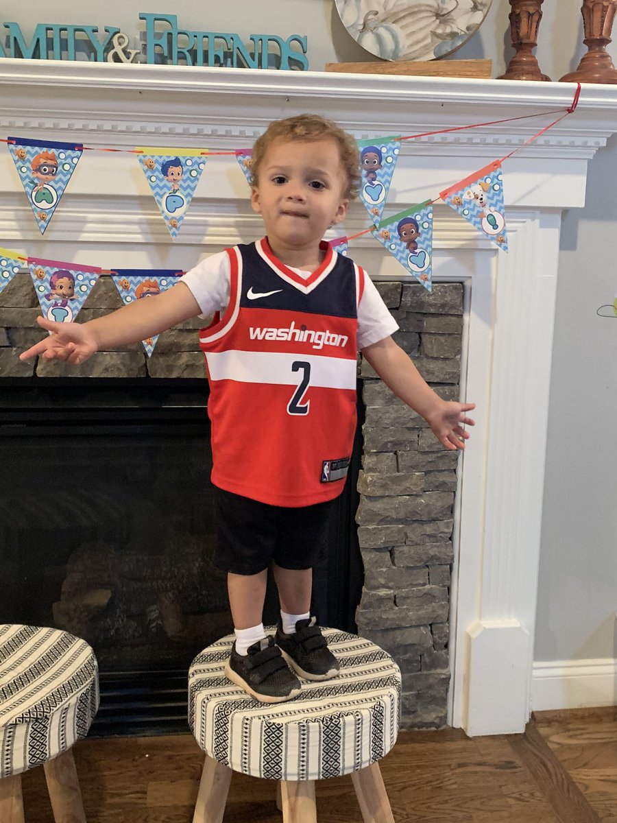 Apdavis31's tweet photo. It may have been a scary Friday the 13th for some. But for us it was the best day ever!
Happy 2nd Birthday to my little human. We love you Cameron Wesley. 🏀💙@Wake_FrankD
#TwoCool #TwoLegit2Quit #johnwall #2 @JohnWall https://t.co/sSY7TxpiOr
