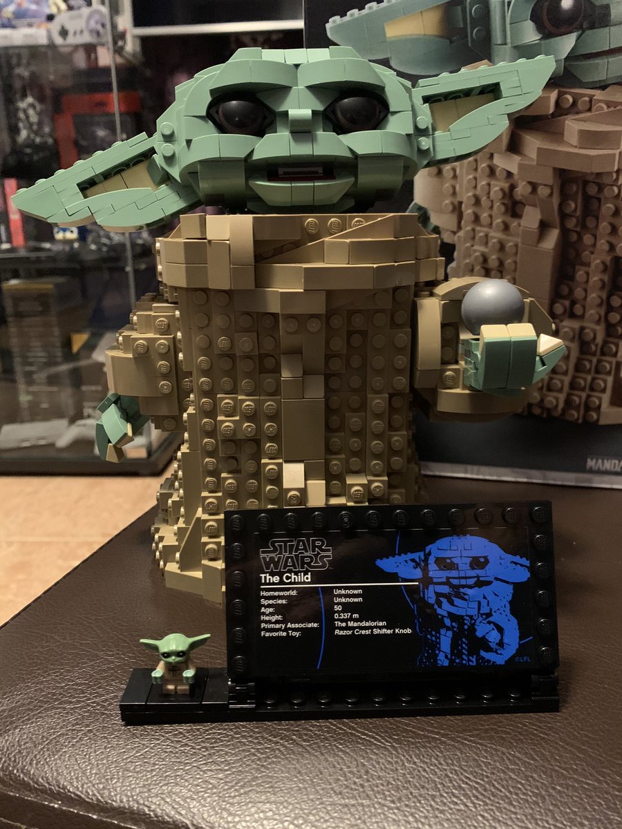 Blue_Angel_PR's tweet photo. Lego Baby Yoda #babyyoda #yoda #starwars #thechild #themandalorian #lego #videogameroom #gamecollector #retrogaming #itistheway https://t.co/zl87gdo5Bo
