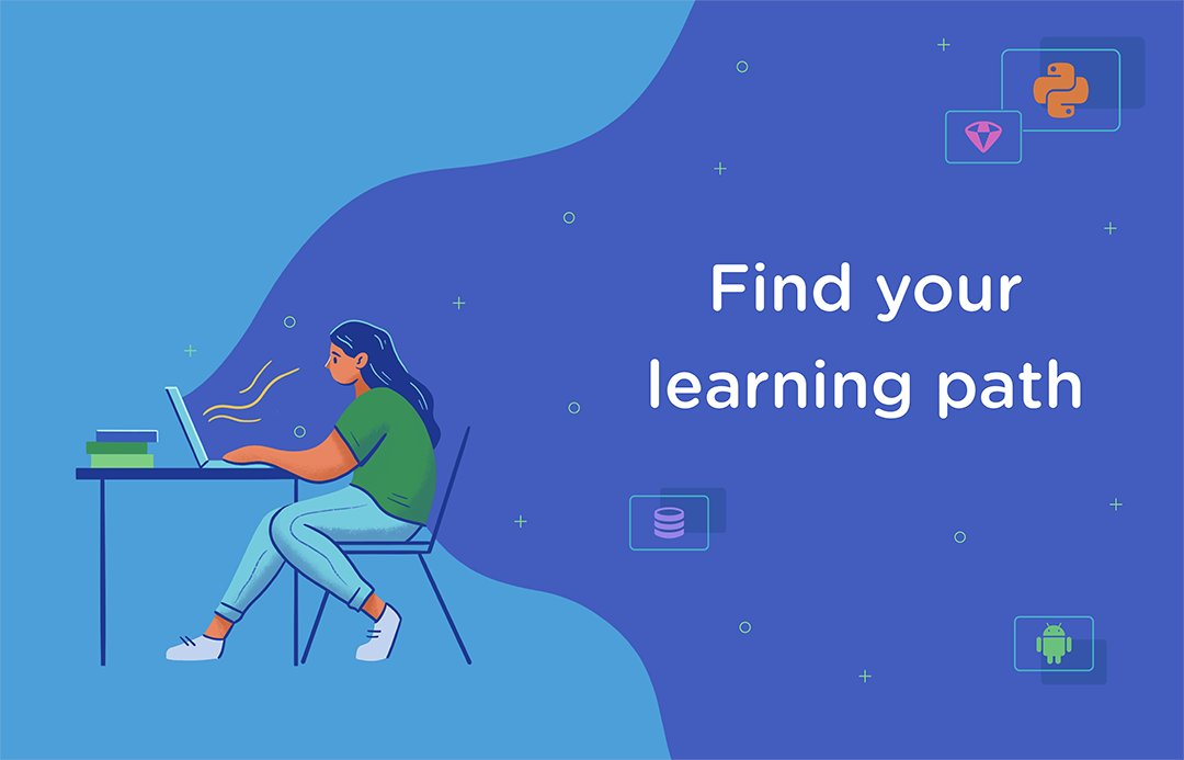 treehouse's tweet image. Want to #LearnToCode or #LearnToDesign but not sure where to start? There's a learning path just for you.
🚀 Find your path today: trhou.se/35tI0qU
#100DaysOfCode #CodeNewbie #DEVCommunity #Python #JavaScript #HTML #CSS #UXDesign #Programming #Coding #PHP