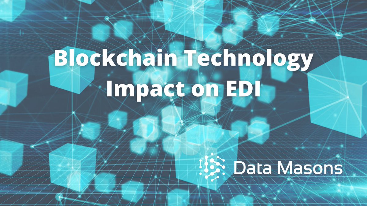 DataMasons's tweet image. #Blockchain is an exciting emerging technology and is poised to have an impact on many business processes, including #EDI. Read our white paper to learn how to stay ahead of the curve. #EDIMadeSimple bit.ly/2Ua89o3