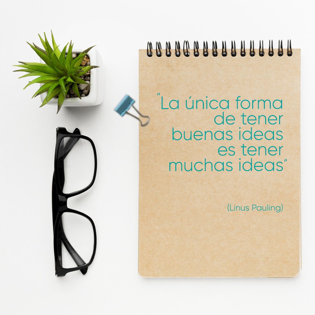 Wujuucl's tweet photo. Existen técnicas para generar ambientes creativos. 
Una es la Tormenta de Ideas o Brainstorming 🌪️,donde recopilas ideas de manera rápida y no filtrada, para profundizar en las que resulten más atractivas para el proyecto. ✅
¿Sabes de otro proceso?😃
#Frases #Quotes #Marketing https://t.co/D3PEpmRi5D