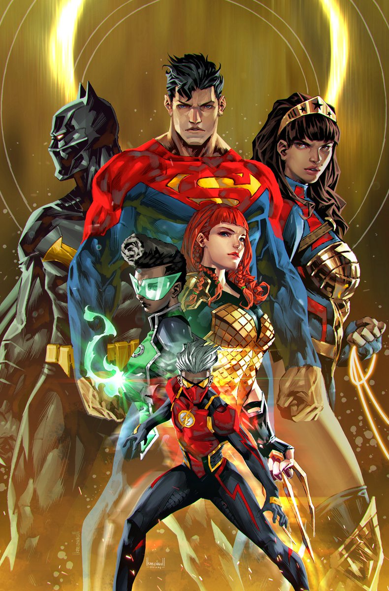 ZatannaBrasil's tweet photo. 📚|| Saiu hoje a solicitação de fevereiro da DC Comics, e nela tivemos as Capas e a Sinopse da Justice League #2 do minievento #DCFuture State, que contém uma história da Liga da Justiça Sombria, escrita por Ram V e com arte de Marcio Takara. https://t.co/DQVZaL1SOi