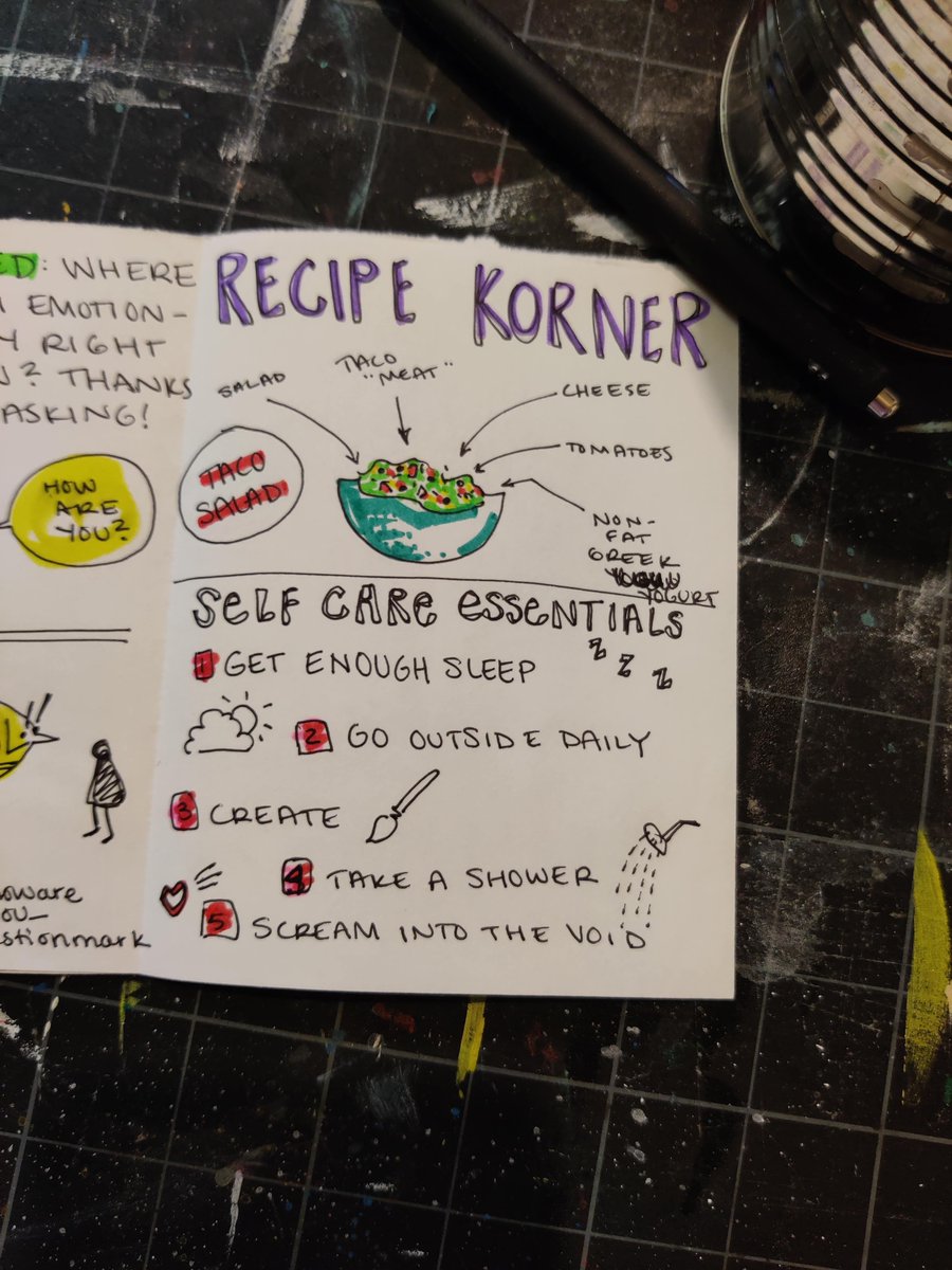 ingridmurrayart's tweet image. Communal art-making is the best way to end the week. #MySelfBulletin #Quaranzine