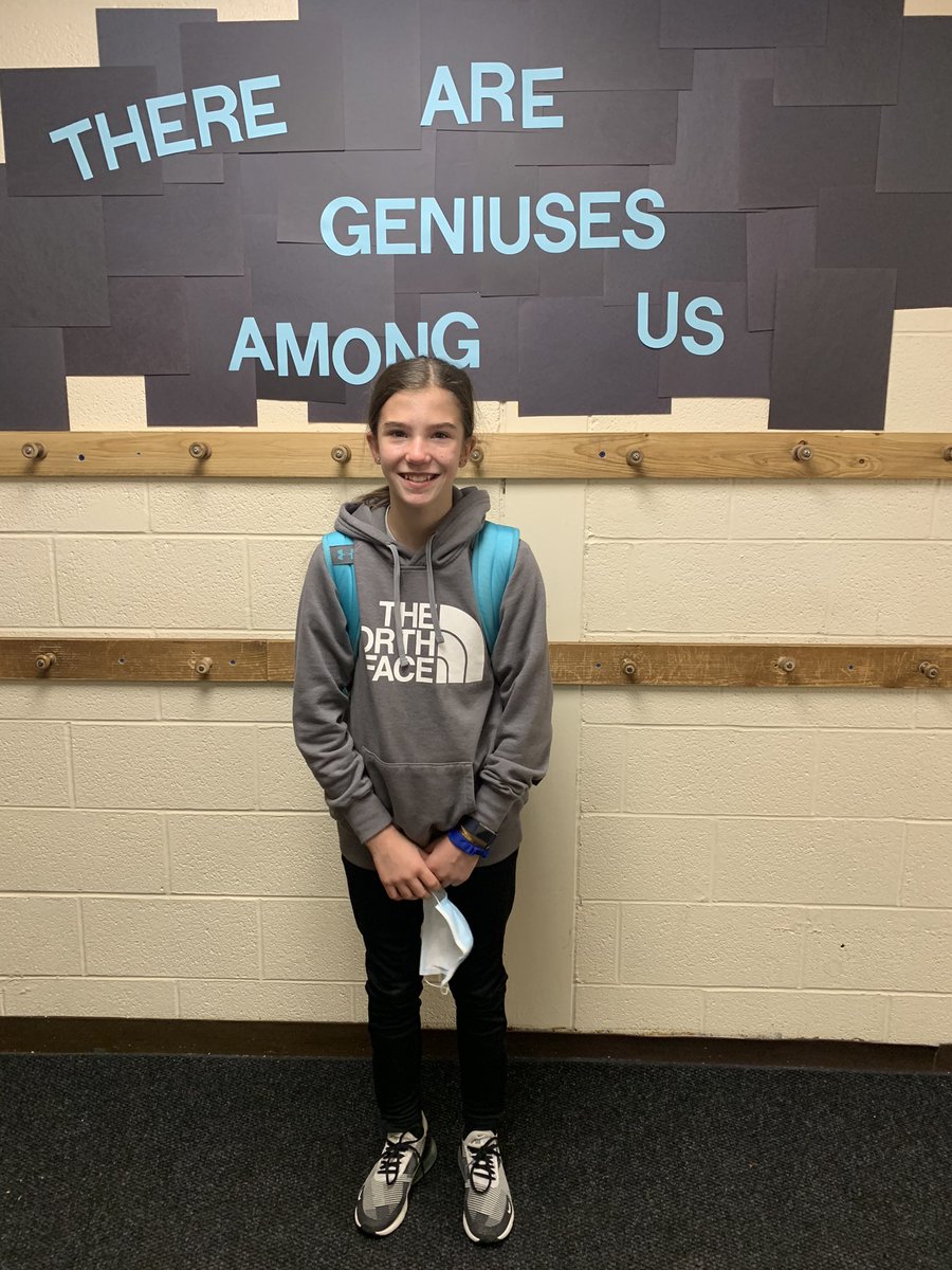 MissRutkowski5's tweet photo. Congratulations to our student of the week and student shout out of the week, Darah!  Darah is a leader in class, stays focused on learning and is always willing to collaborate with her peers! @cecsdistrict @CECSD_Randall #purpletigers #wearecortland #6thgrade https://t.co/1GKmtLKd1D