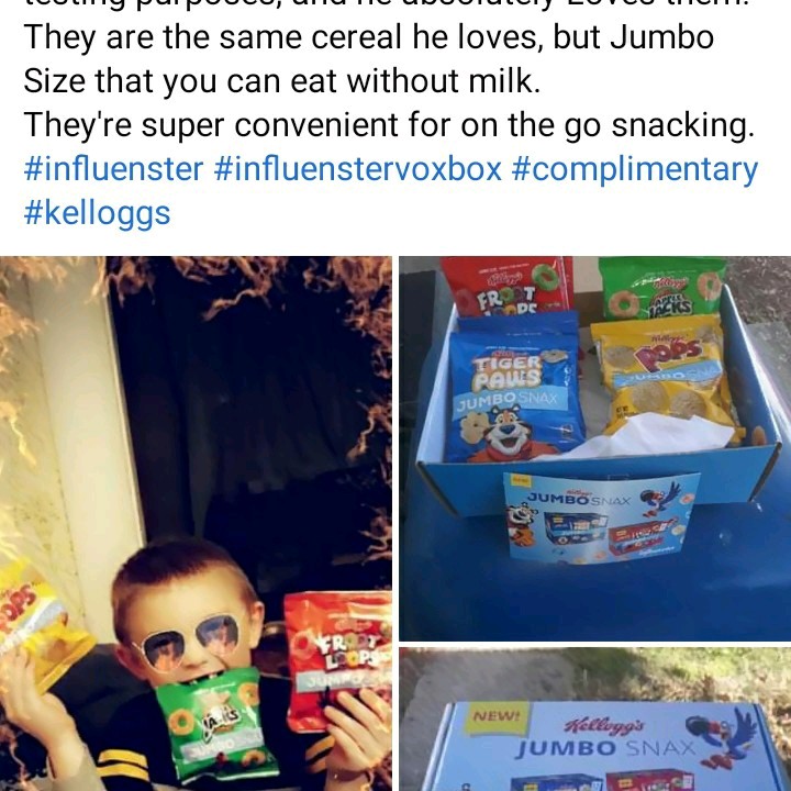 MandyNicole92's tweet photo. #JumboSnax #contest #complimentary @KelloggsUS @Influenster https://t.co/mDtION4Z4Y