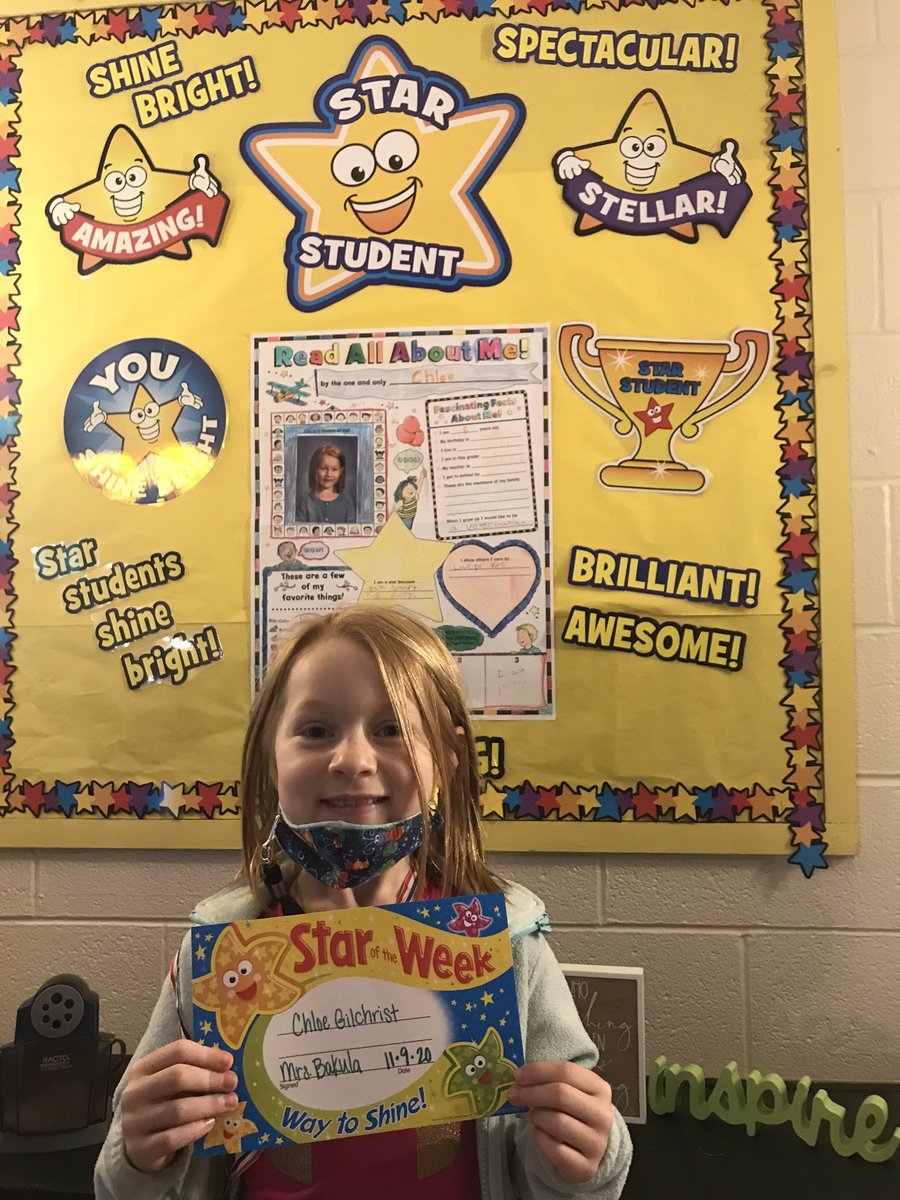Chloe is a star student!  She wants to be a veterinarian 🐈 🐶 when she grows up and her favorite story is “Green Eggs and Ham.”  Thank you for reading it to us!  #teamfairfax