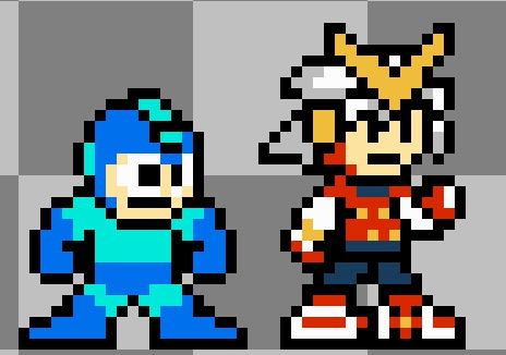 NathusSilverus's tweet photo. Ace from Puzzle Link, requested by Bass44.
#SNK #PuzzleLink #MegaMan #pixelart https://t.co/e5Miz3UEzj
