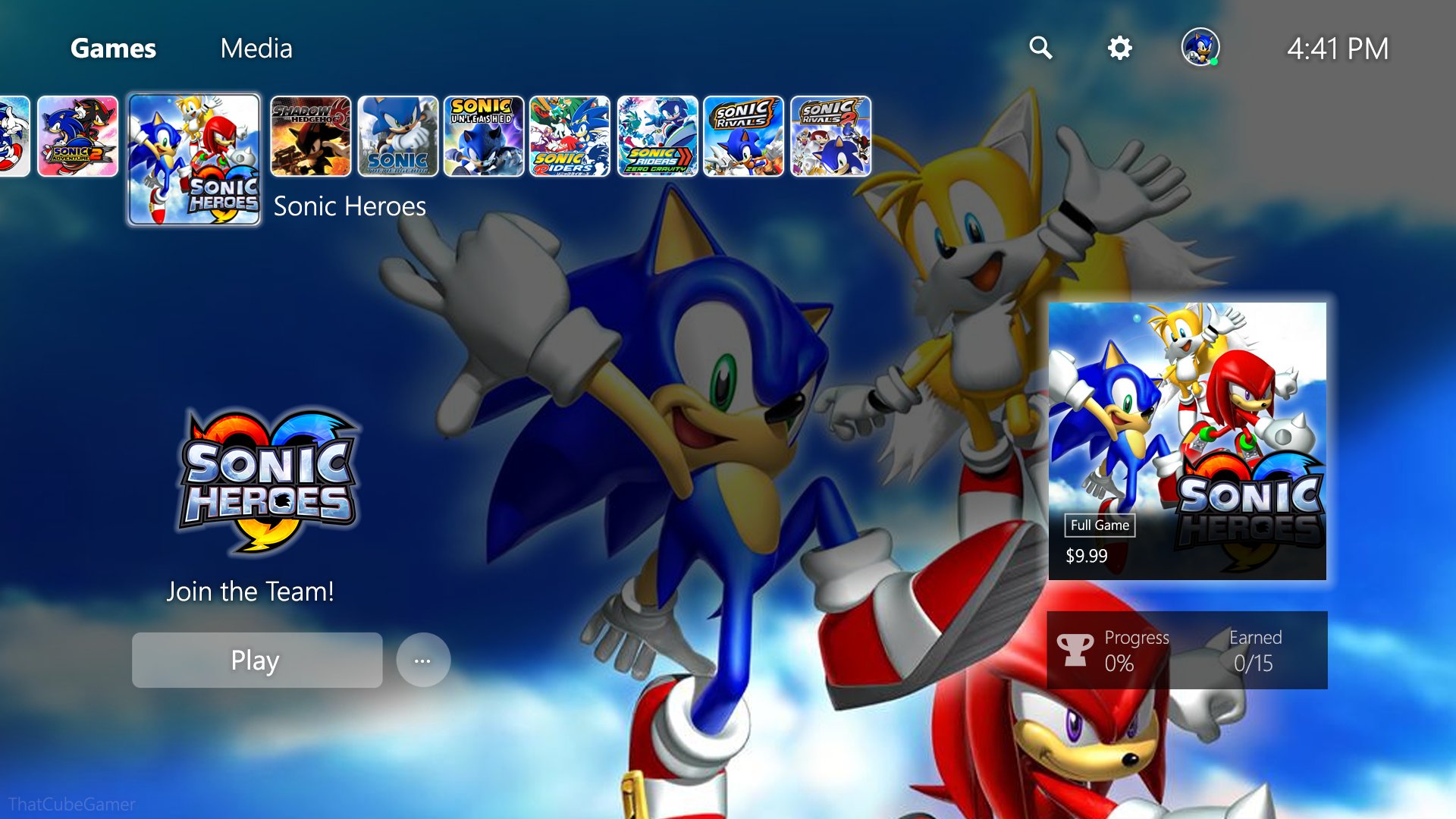 Claire 💫 on X: and boom! Recreated the PS5 UI from scratch + using  2000s Sonic titles. 👀  / X