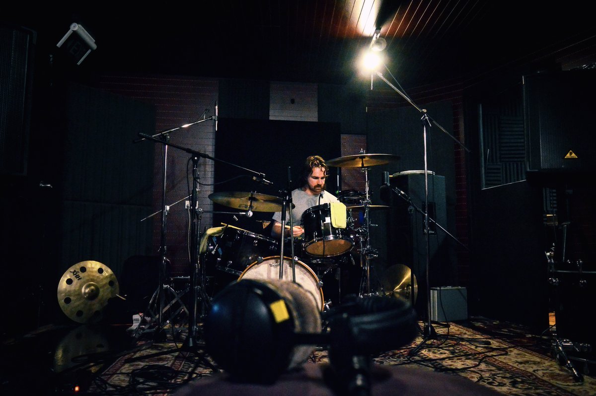 WorryWeather's tweet photo. I was lucky enough to have my former housemate, drummer for @BUGS_band  , and top audio engineer Brock Weston play drums on "Hiding in the Trees", out Thursday! https://t.co/vnZfSUX2cy