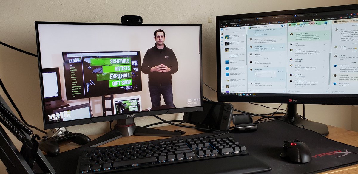 cap_perc_studio's tweet image. What an AMAZING first day at #PASIC2020! So excited for all the new clinics tomorrow!