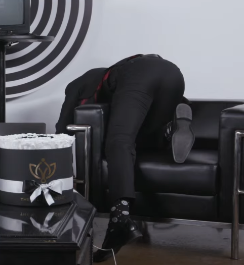 ellaahaart's tweet photo. don't mind me, just admiring ethan's absolute dump truck of an ass in the unus suit one last time #UnusAnnusisoverparty https://t.co/flvgdiWoTo