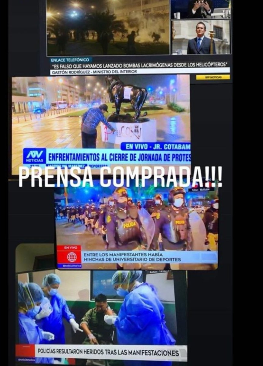 adrilec's tweet photo. Que el mundo se entere de cómo actúan los policías reprimiendo de la peor manera dis que buscando la "Paz" y los medios comprados es el colmo!! 🤬🚨📣
#Peruvschile https://t.co/Uge1Bc0zYh