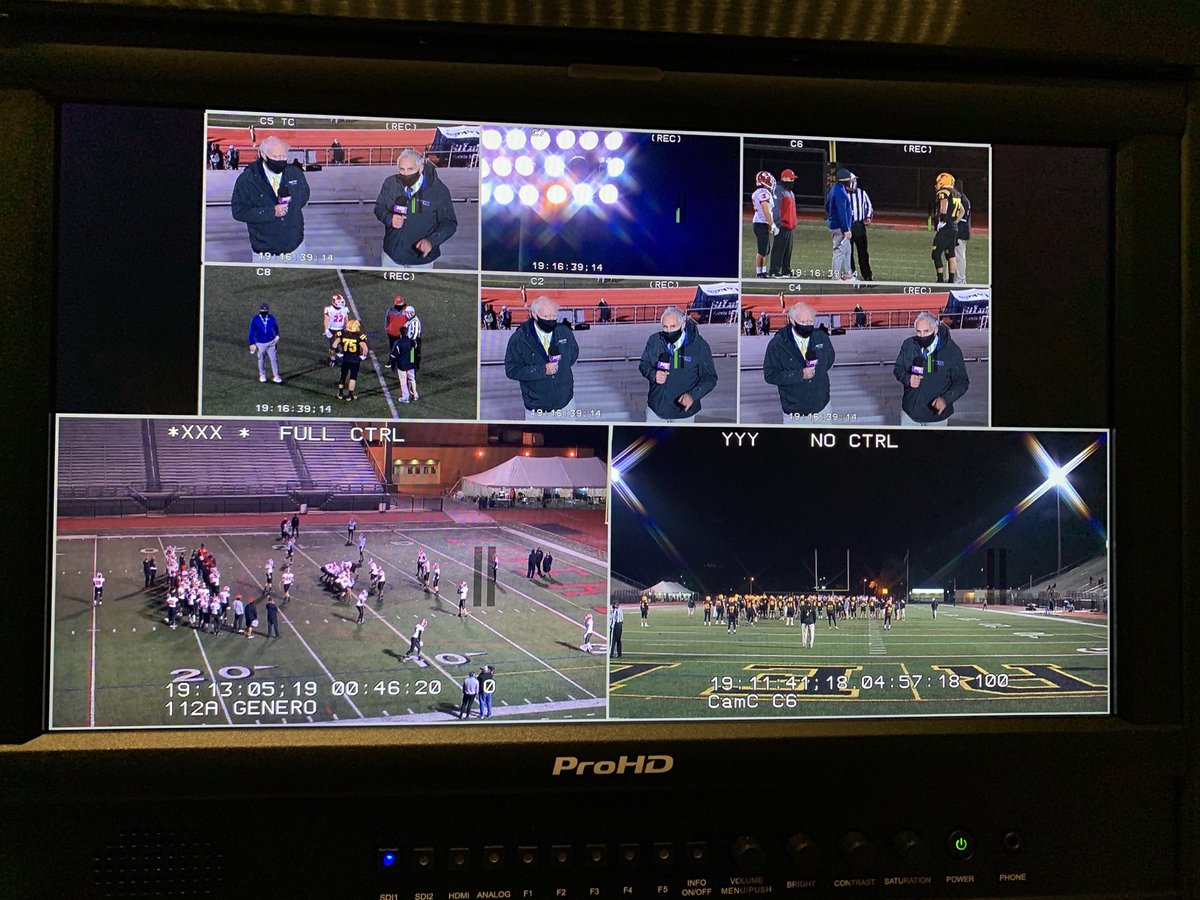 SENetworkTV's tweet photo. A behind the scenes look at our other LIVE game tonight! This one features Freedom &amp; Easton in the ⁦@PIAADistrictXI⁩ 6A semifinal. 

SEN2/502HD
7pm
Mike Zambelli &amp; Jim Wills on the call 

⁦@sectv⁩ ⁦@fhssportsBASD⁩ ⁦@EastonFootball⁩ ⁦@GoRedRovers⁩ https://t.co/lWXx6Kzevq