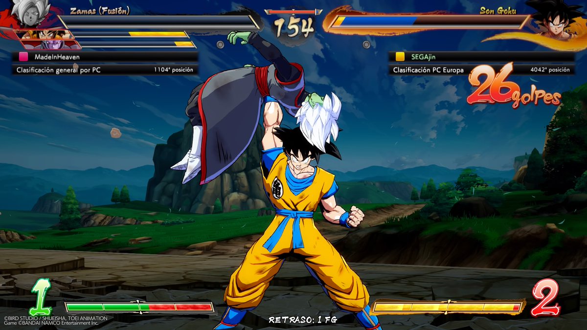 JoseAndCardona's tweet photo. The SEGAjin @Rimperk #PS4share #DragonBallFighterZ #DBFZ #Baseku https://t.co/4ZYu9c8Xv5