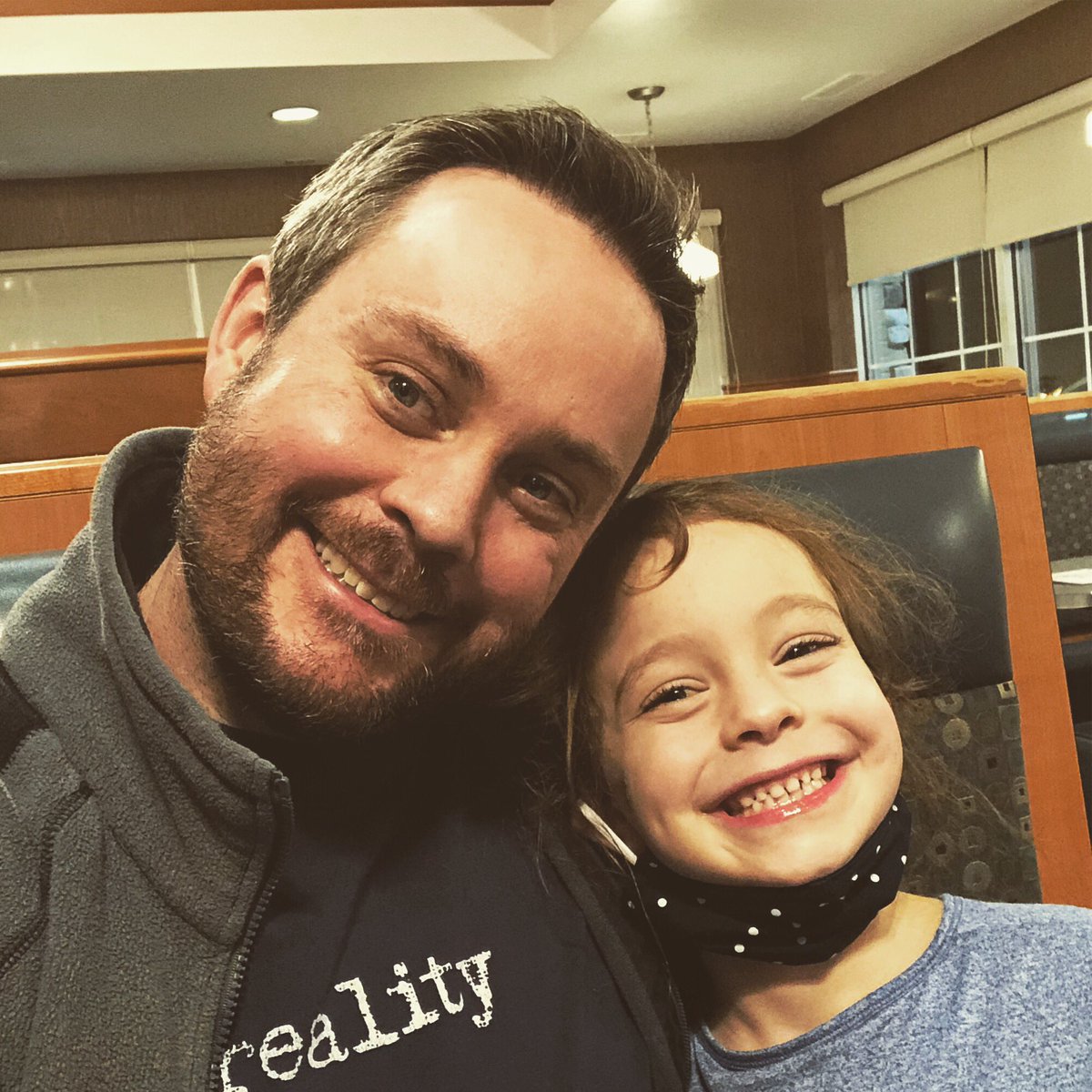 k2cram's tweet photo. Daddy-daughter dinner out. #fatherhood https://t.co/Y4tVG6Ukfs