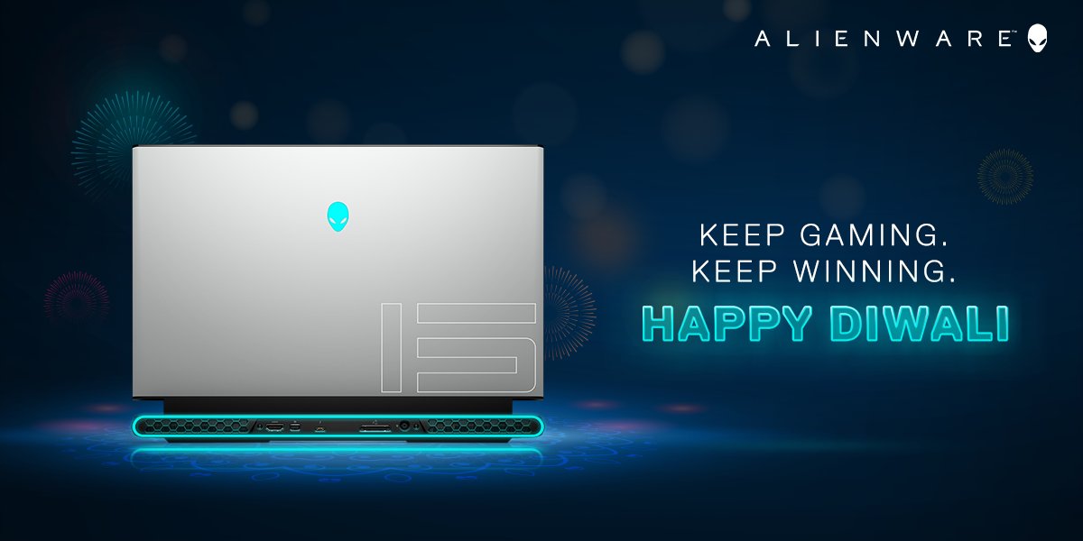 Dell_IN's tweet photo. Game on.
Wishing everyone a #HappyDiwali from all of us at #AlienwareIndia

#Diwali #Alienware #Gaming #FestivalOfLights https://t.co/5Ev7zvVvKC