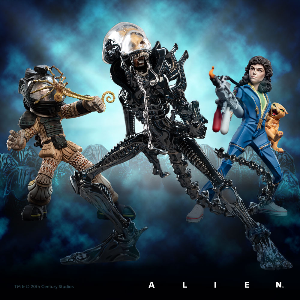 AlienAnthology's tweet image. Prepare your collection for the next big thing. All-new mini figurines of some of your favorite iconic Alien characters have landed.