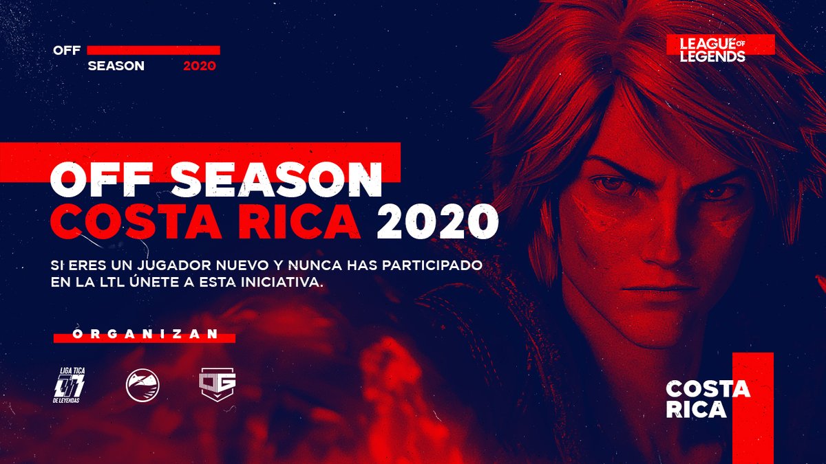 LTLCR's tweet photo. Off Season Costa Rica 2020

Primer Off Season Costa Rica, enfocado en encontrar y desarrollar nuevo talento en el ámbito nacional.

Formulario de inscripcion: https://t.co/z8aYCfg14H

#eSports #OffSeason #LeagueOfLegends #NuestraLTL #JoinTheFlock #OGEWIN https://t.co/oy0cjuCsZu