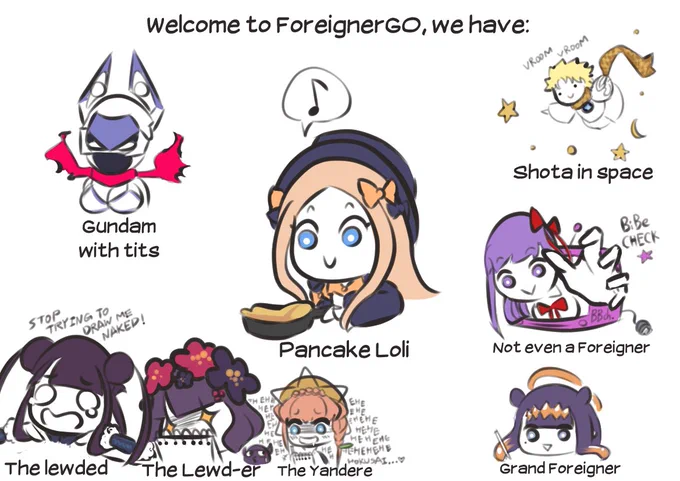 Welcome to #ForeignerGO
#FGO 