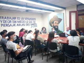 A conocer de la <a href="/TareaVida/">Tarea Vida</a> y de las políticas cubanas para enfrentar el cambio climático dedicó la máñana de hoy una representación de la #FEU y la #UJC del <a href="/AlmaCujae/">Alma Cujae</a>. Área donde también de la juventud puede aportar, sobre todo desde la consciencia social.

<a href="/DiazCanelB/">Miguel Díaz-Canel Bermúdez</a> <a href="/AAB_Cuba/">Alicia Alonso Becerra</a>