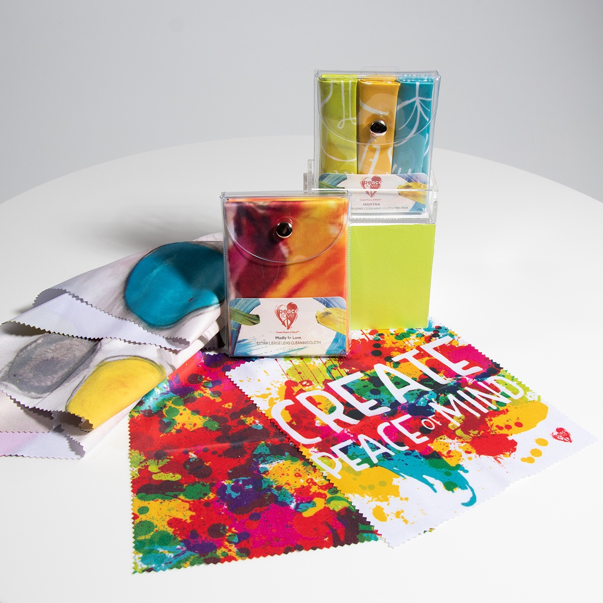 PeaceLoveFdn's tweet photo. Have you seen our partnership with @EyemartExpress? Whether you have 2020 vision or are trying to envision a better 2020, our collection of colorful eyewear accessories will bring creativity into your day! Coming very soon to our shop. #createpeaceofmind https://t.co/9AUpm3UwvB