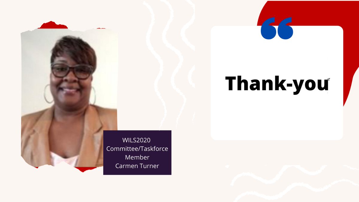 bfannetwork's tweet photo. Thank you to Women in Leadership Summit 2020 (WILS2020) committee member Carmen Turner for your teamwork, help and support in planning this year’s WILS2020. We could not have done it without volunteers like you. #WILS2020 #BFANNETWORK #VOLUNTEERING #DiversityAndInclusion https://t.co/yRL9AMiKRU