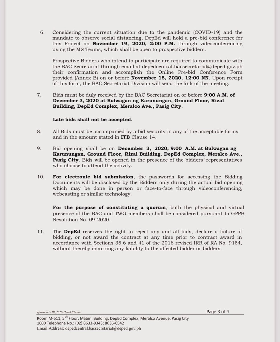 tonyocruz's tweet photo. @DepEd’s P4.278-million ham and cheese budget will be sourced from the National Budget

Itemized: 
4,260 pcs of ham, P2,982-million 2,160 pcs of cheese, P1.296-million

Signed by: 
Asec. Alberto Escobarte

Source: https://t.co/wbFxeUKLVF https://t.co/fyUG7gsUz4
